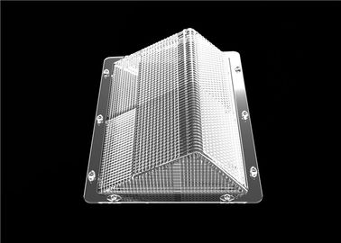 Tampa transparente da lente 300mm WallPack da luz do diodo emissor de luz da lente SMD 3030 do diodo emissor de luz do PC