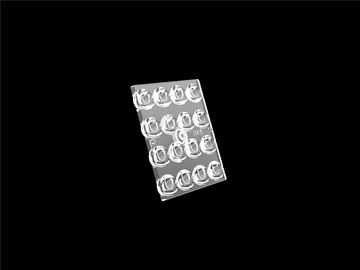 16 em lentes de 1 sistema ótico do diodo emissor de luz para a maneira alta conduziu a lâmpada L49.6*W49.6*H4.4 milímetro