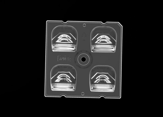 4IN1 TYPE3S 88%-93% Transmittance LED Street Light Module para 50 * 50mm Dimensão com PC Lens Material
