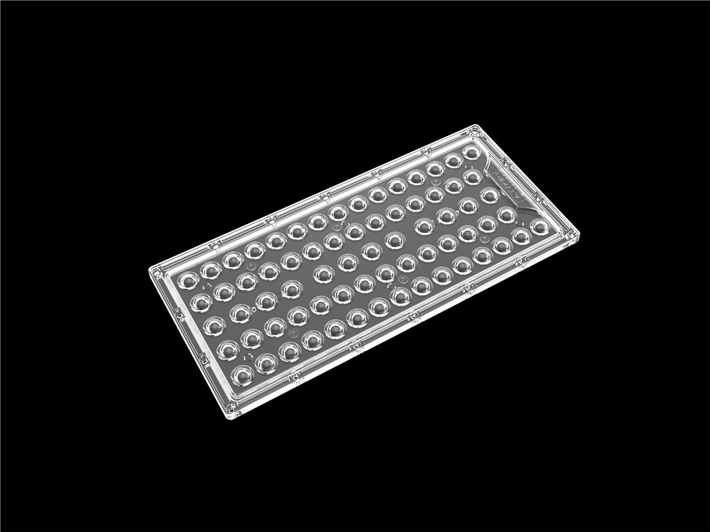 Lentes do sistema ótico do diodo emissor de luz de XH-BAA70TYPE5-327155-JY 4 partes 3030 da integração 70 em 1 TP5