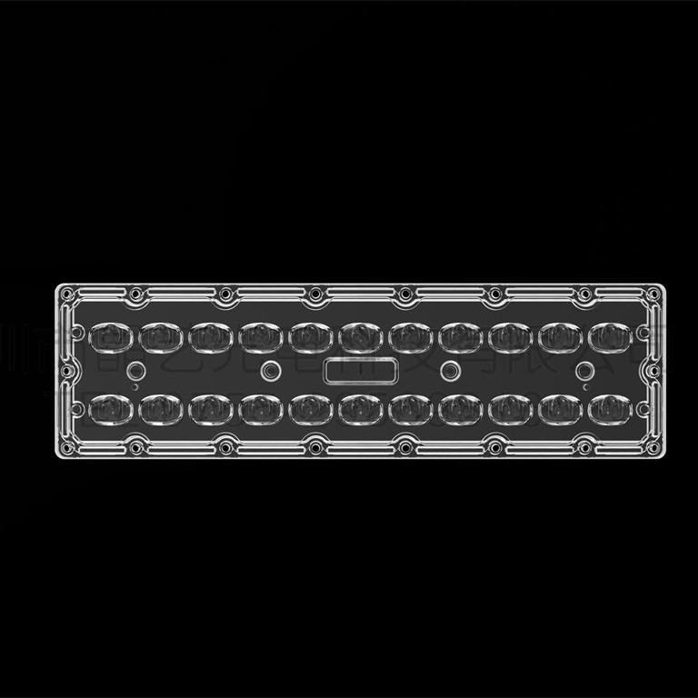 Lente de luz de rua LED de alta eficiência com ângulo de feixe largo SMD7070 22IN1 TYPE3