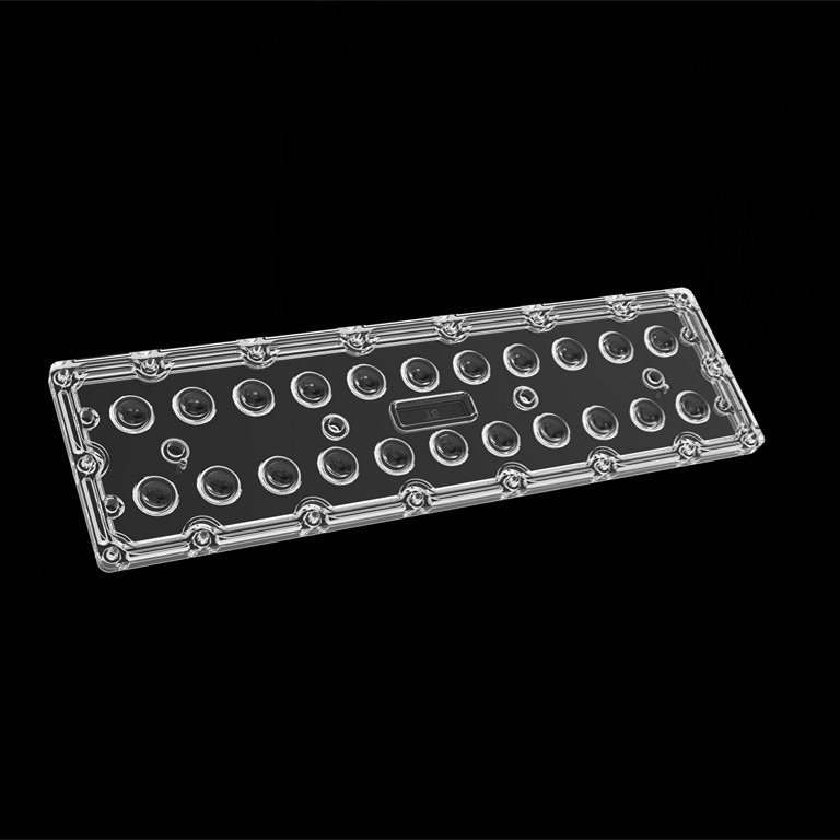TÍPE5 Lente de luz de rua LED de alta durabilidade com baixa perda SMD7070 22IN1 para iluminação de estacionamento