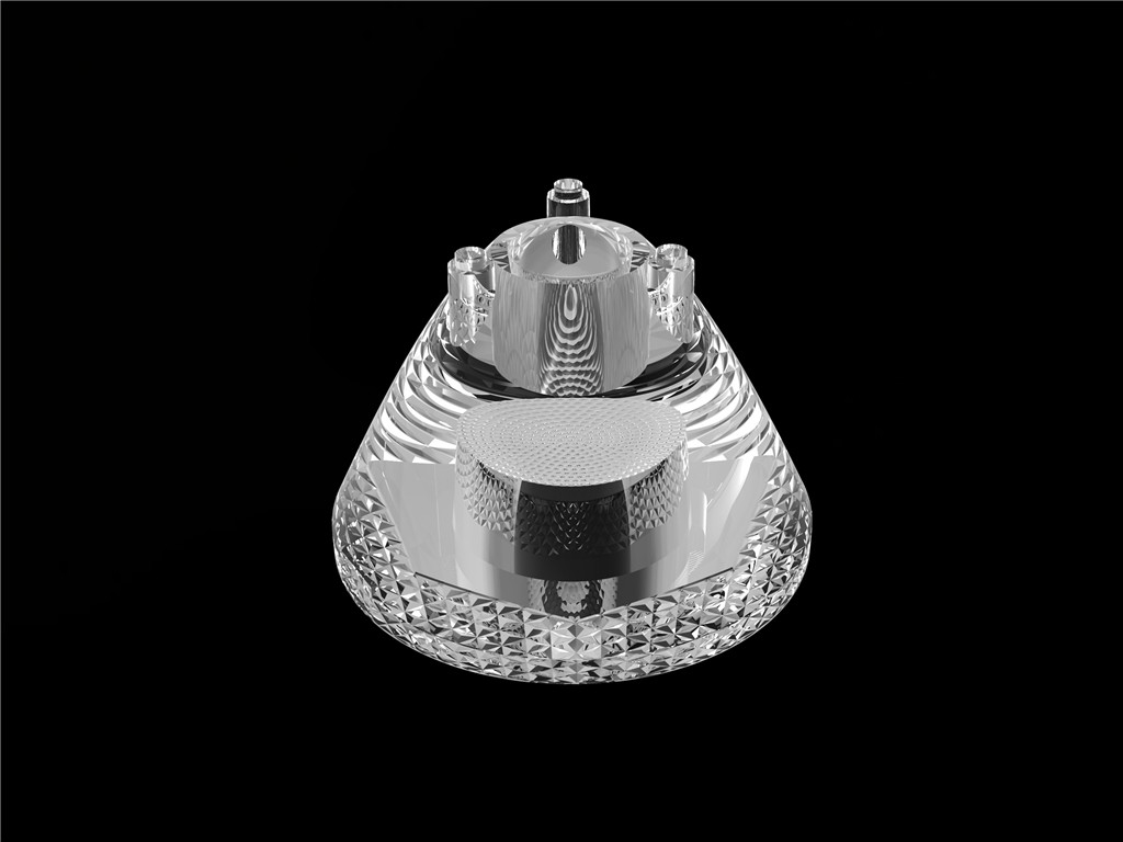 35*23,3mm IP66 Lente LED PMMA à prova d'água para distribuição uniforme da luz