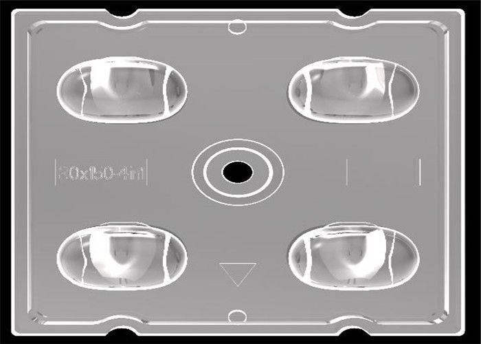120 projeto simétrico da lente do diodo emissor de luz do grau SMD nenhum algum Mercury para a luz 3535 do poste de amarração