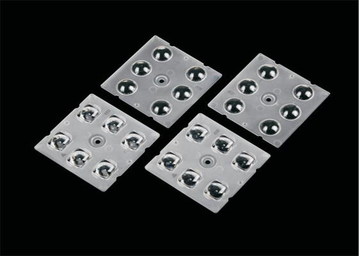 6 em lentes de 1 sistema ótico do diodo emissor de luz um uso fácil de 90 graus para a luz alta da baía do diodo emissor de luz/luz do túnel