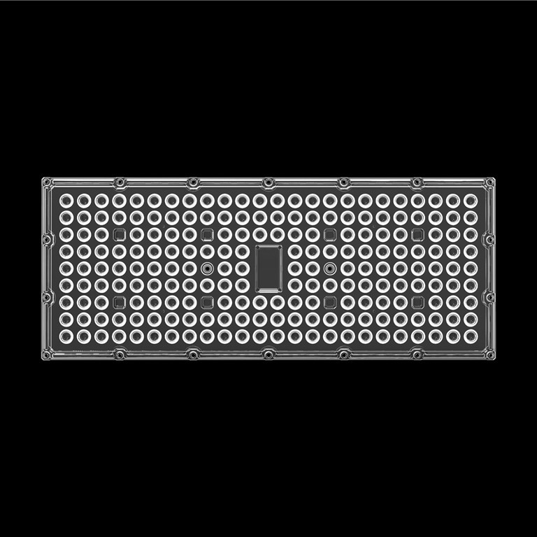 200IN1 60Degree Lâmpada de transmissão de luz alta Lâmpada de refletor de lentes Campo de futebol ao ar livre 100W Luz de estádio Led 150W 200W