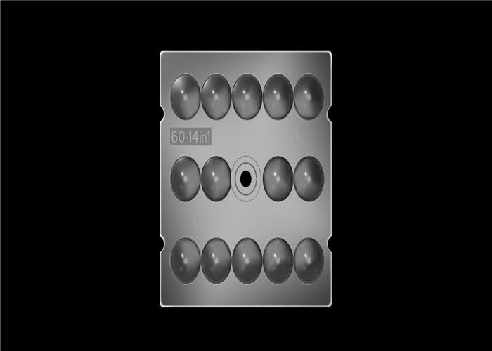14 em lentes altas dos dispositivos bondes claros de 1 baía do diodo emissor de luz para a iluminação do túnel da parte externa