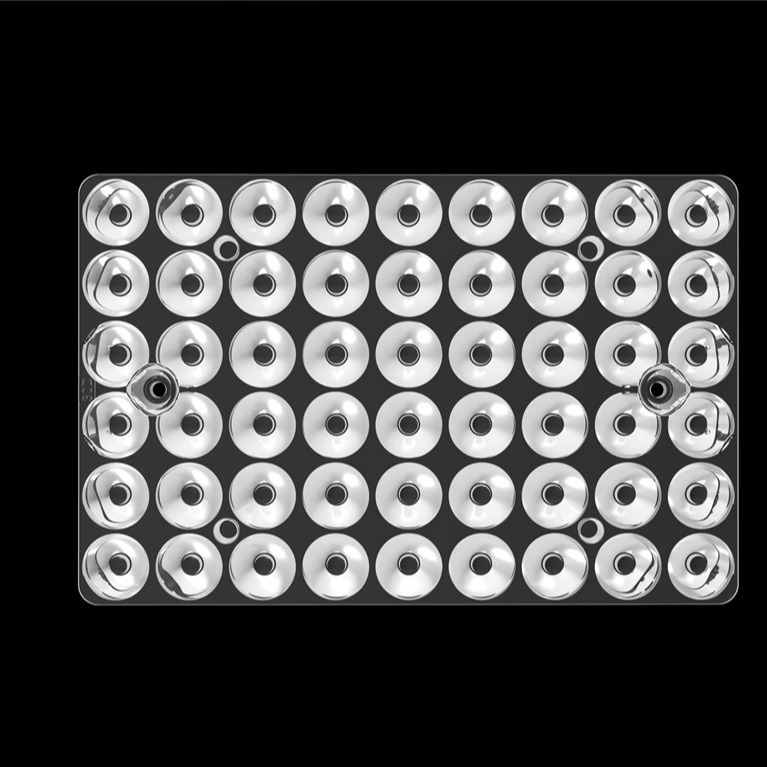 54IN1 30 Graus de luz exterior 3030 LED Lente PC LED Óptica para estadio Luz / Pitch Lights L144 * W94mm