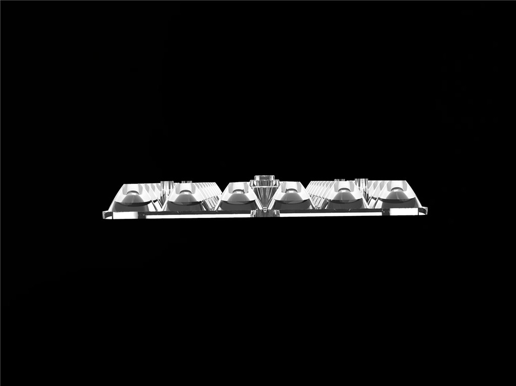 54IN1 30 Graus de luz exterior 3030 LED Lente PC LED Óptica para estadio Luz / Pitch Lights L144 * W94mm