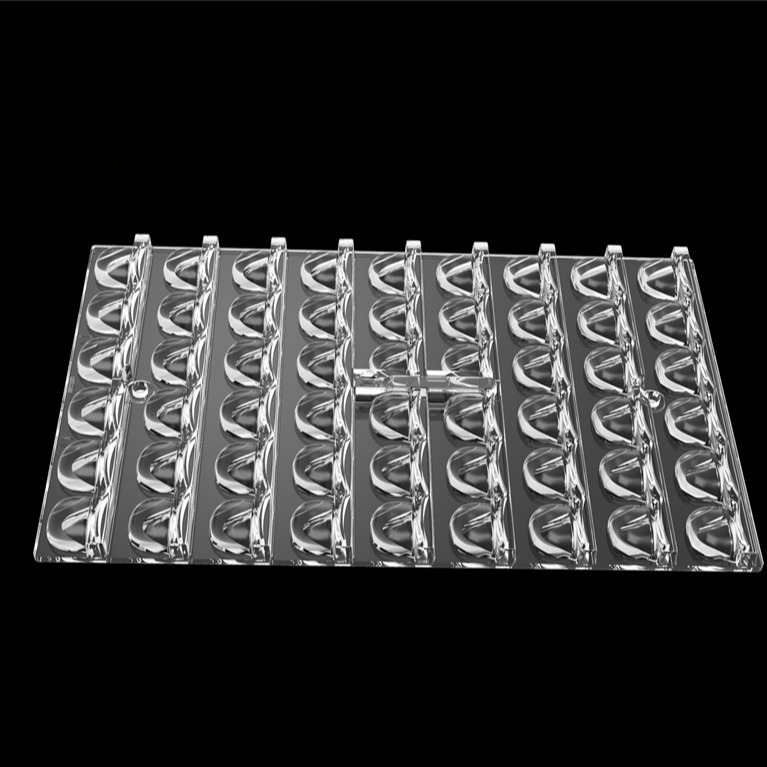 PC LED Iluminação de estádio com 3030 chips 54 lentes LED, plástico LED óptico para iluminação de túneis/luzes de campo/luzes de rua/