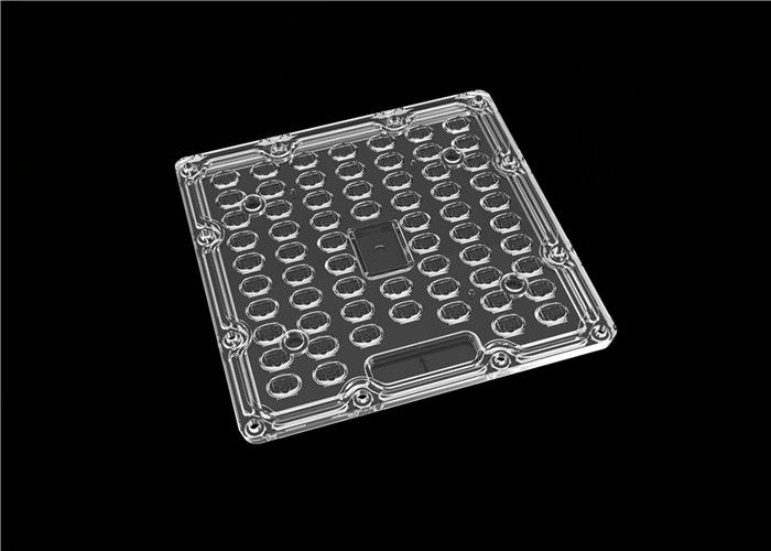 Material do PC da lente da luz do diodo emissor de luz do brilho alto/PMMA para a luz de rua modular do diodo emissor de luz