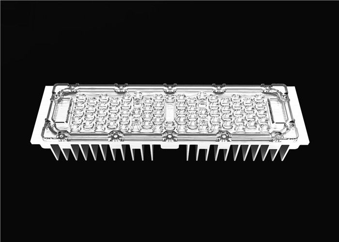 72 em lentes óticas de 1 lente do diodo emissor de luz do silicone para a luz de rua do diodo emissor de luz com placa do PWB