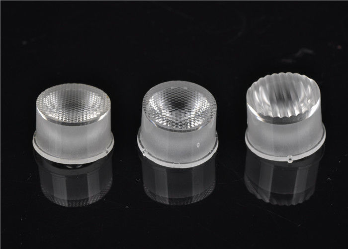 A lente do diodo emissor de luz do feixe do estreito de PMMA 25°, IP65 Waterproof a lente da lâmpada do diodo emissor de luz para a arruela da parede