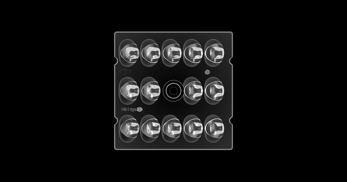 Tipo 3 plástico/silicone comuns dos materiais da lente dos jogos de retrofit da luz de rua do diodo emissor de luz do veículo