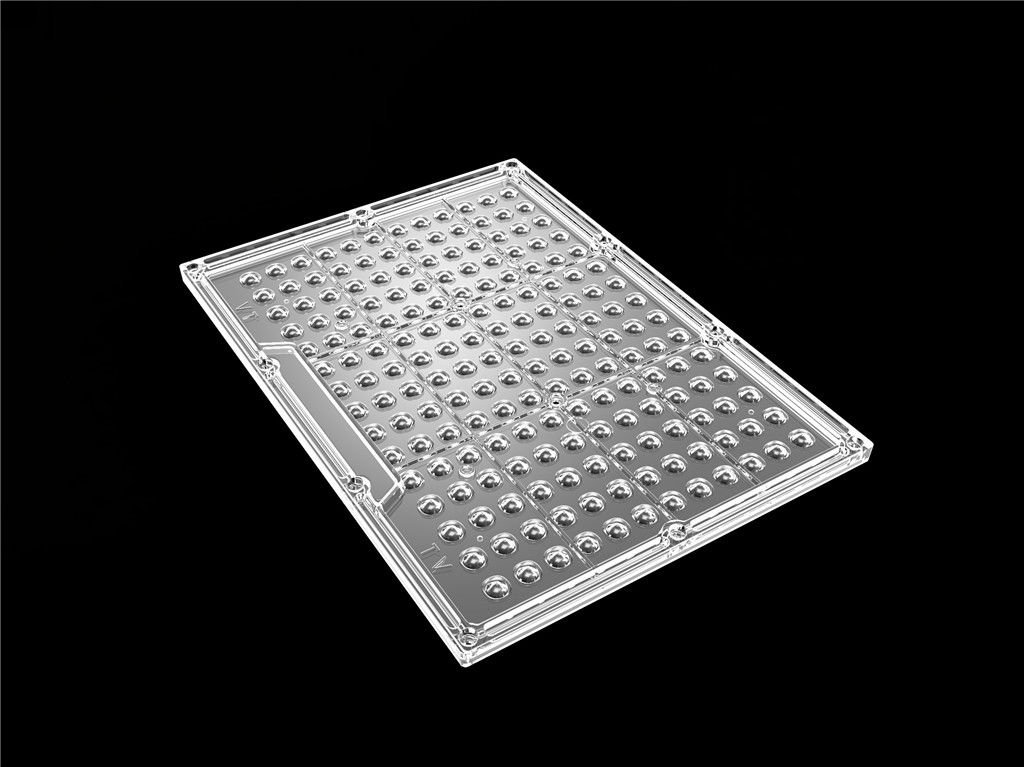 180 nas lentes ROHS de 1 sistema ótico do diodo emissor de luz habilitados para a luz alta da baía 90 graus