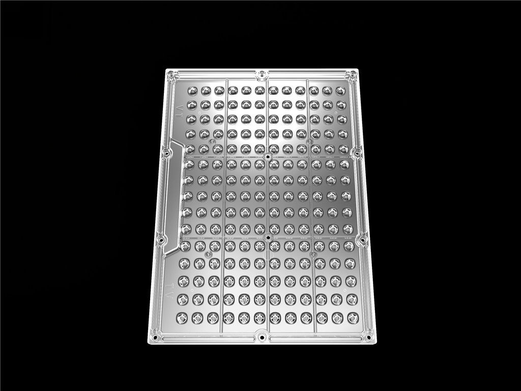 180 nas lentes ROHS de 1 sistema ótico do diodo emissor de luz habilitados para a luz alta da baía 90 graus