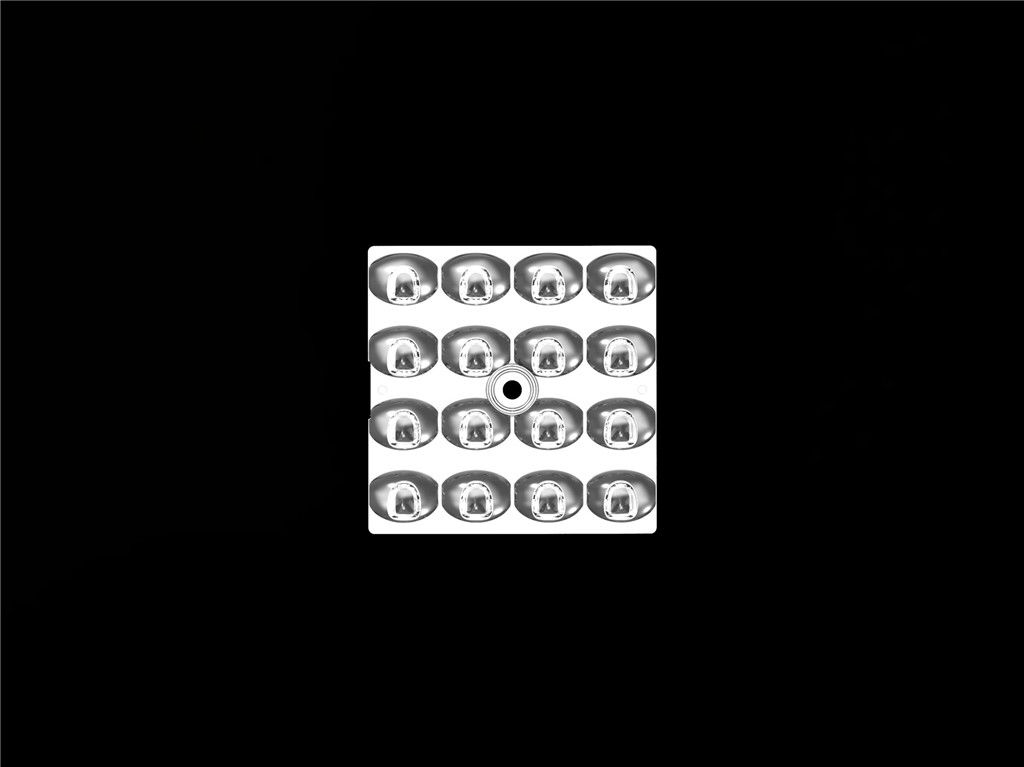 3030 tipo lentes do sistema ótico do diodo emissor de luz para a lâmpada do ponto da iluminação e de estacionamento da cidade